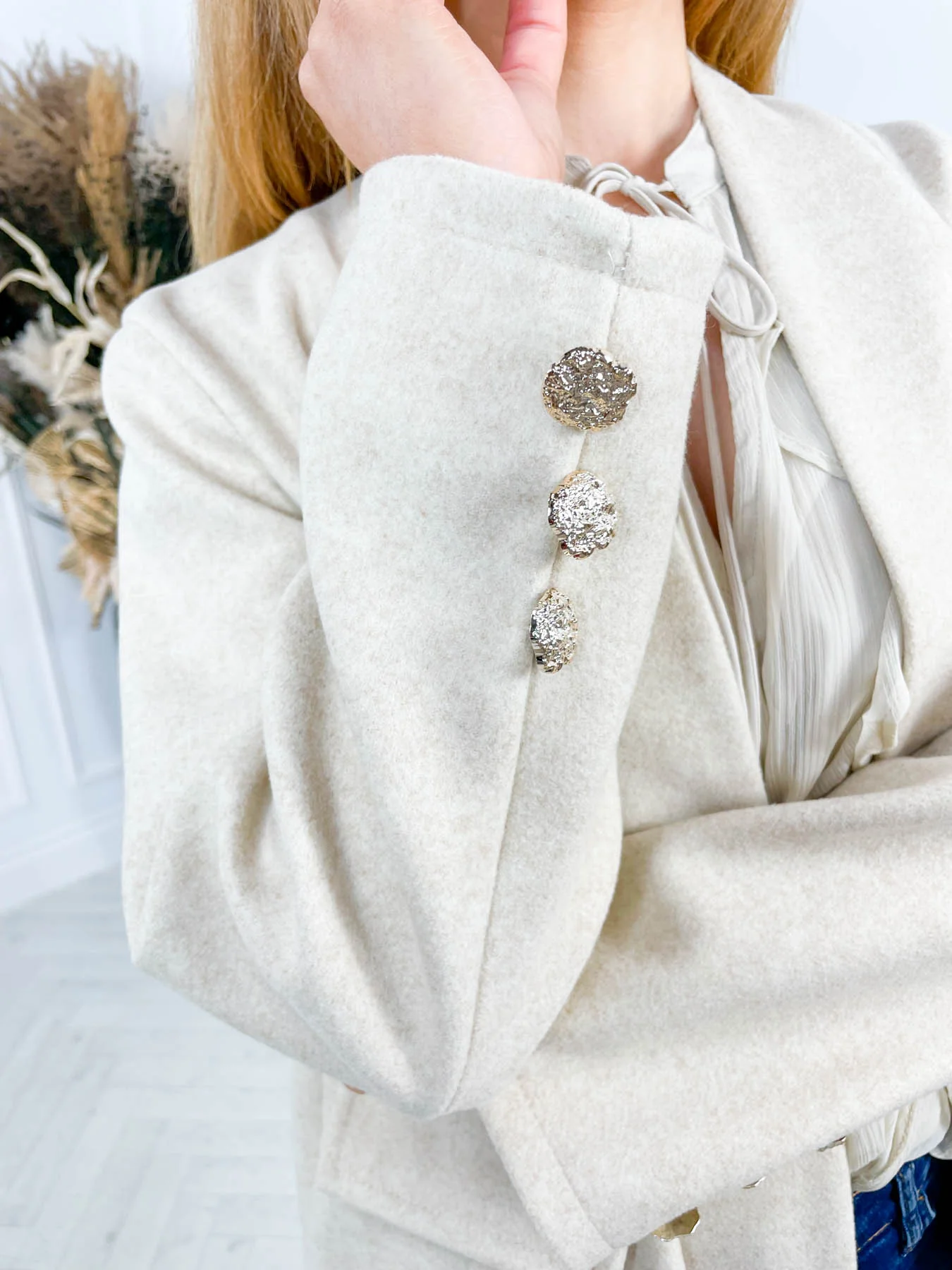 Alexandra Coat - Beige - Image 9