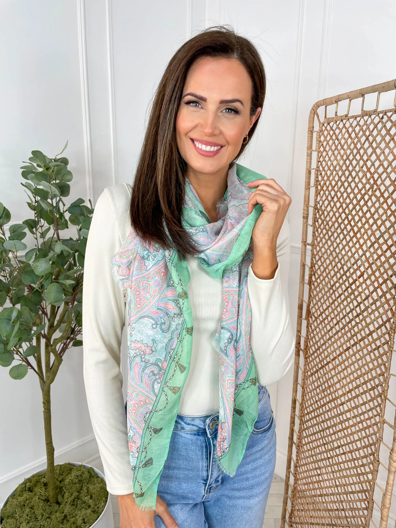 Anaia Scarf - 3 Colours - Image 6