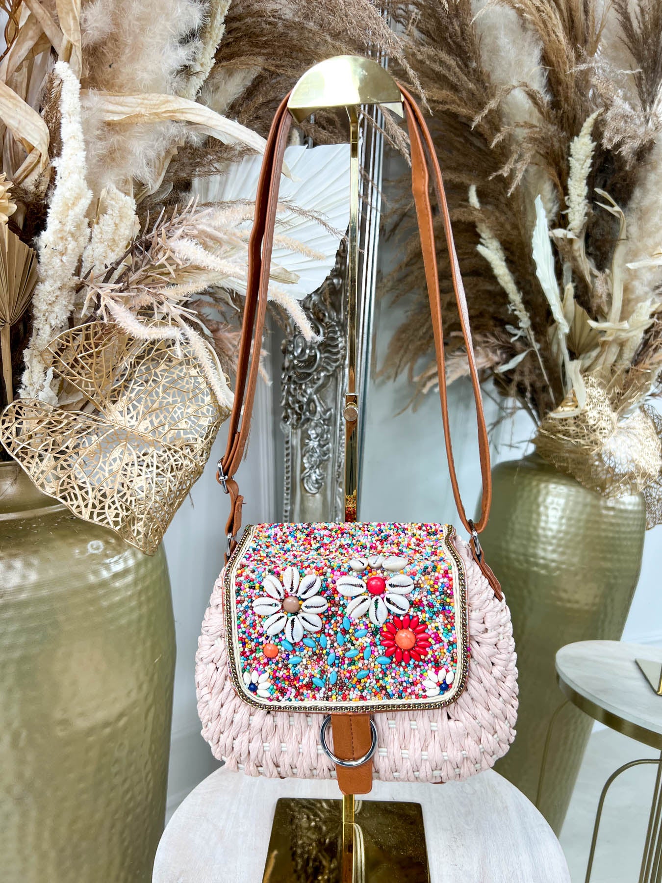 Beadie Bag - Pink - Image 2