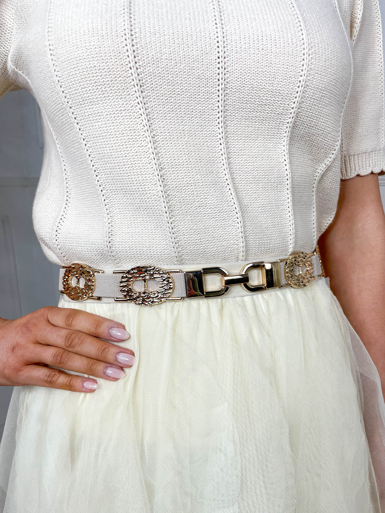 Boho Belt - Nude - Image 3