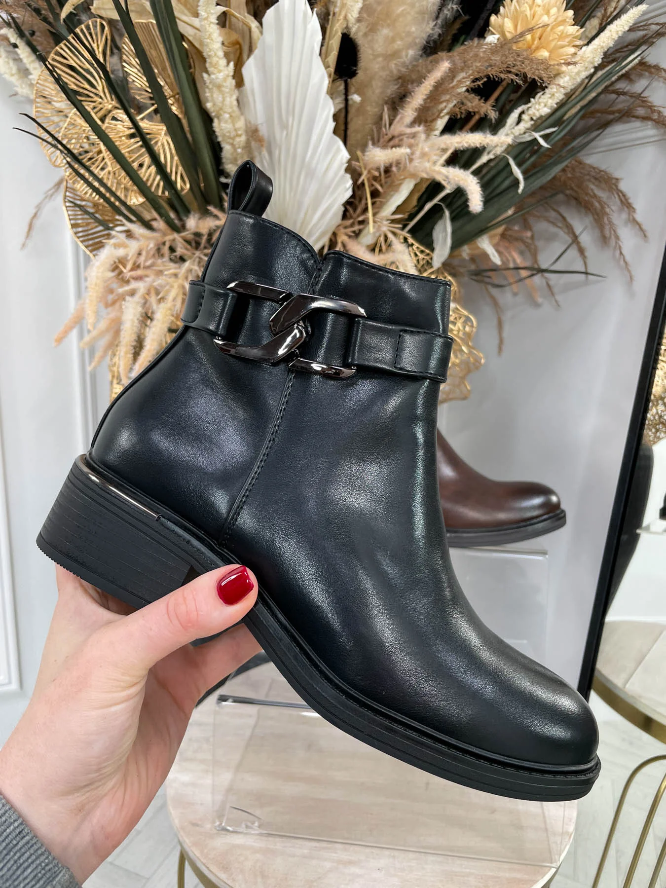 Brianna Ankle Boot - 2 Colours - Image 3