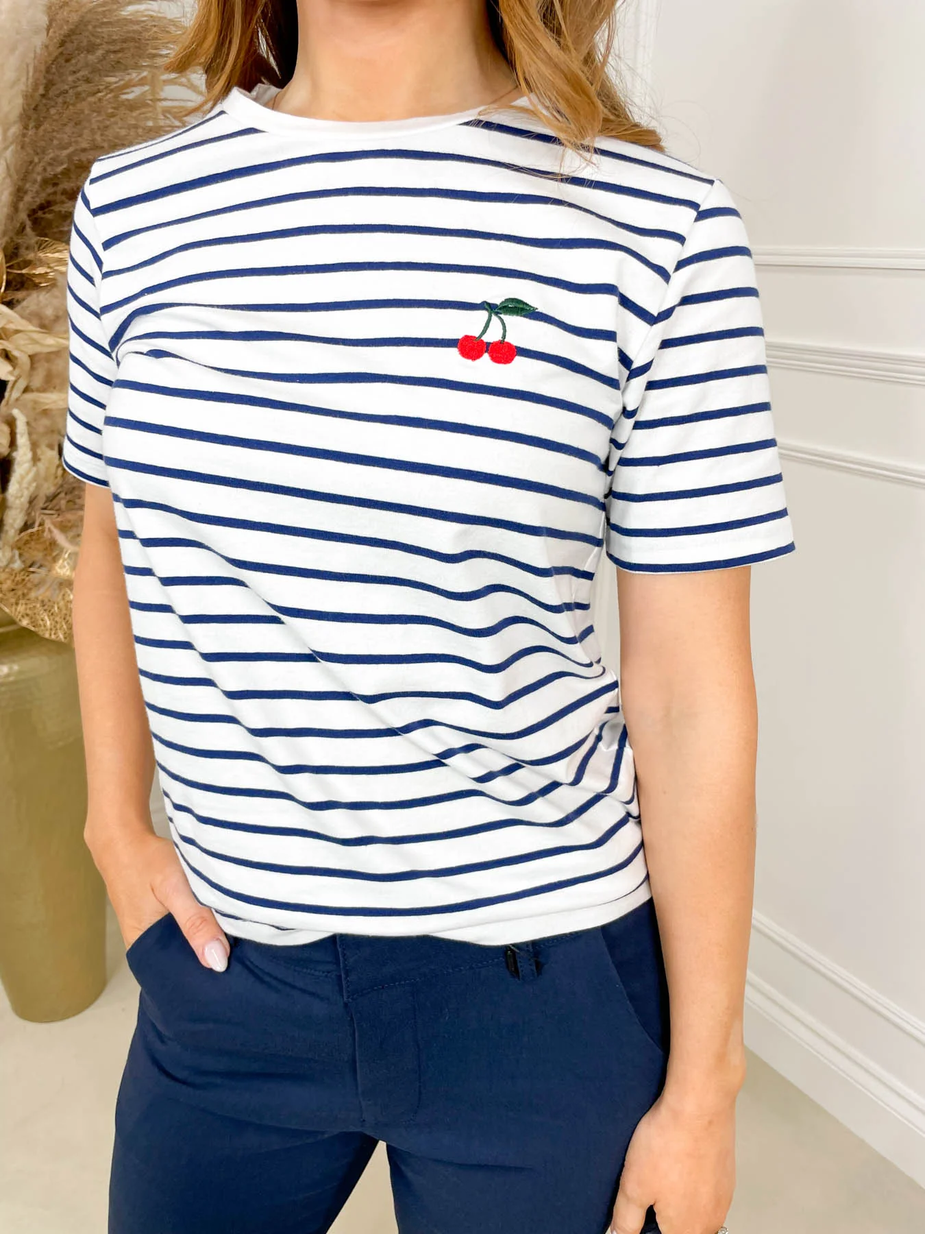 Cheri Striped T-Shirt - Image 4