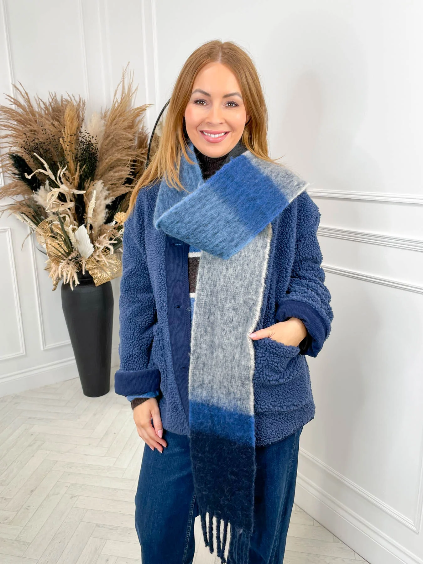 Copenhagen Scarf - Blue - Image 2