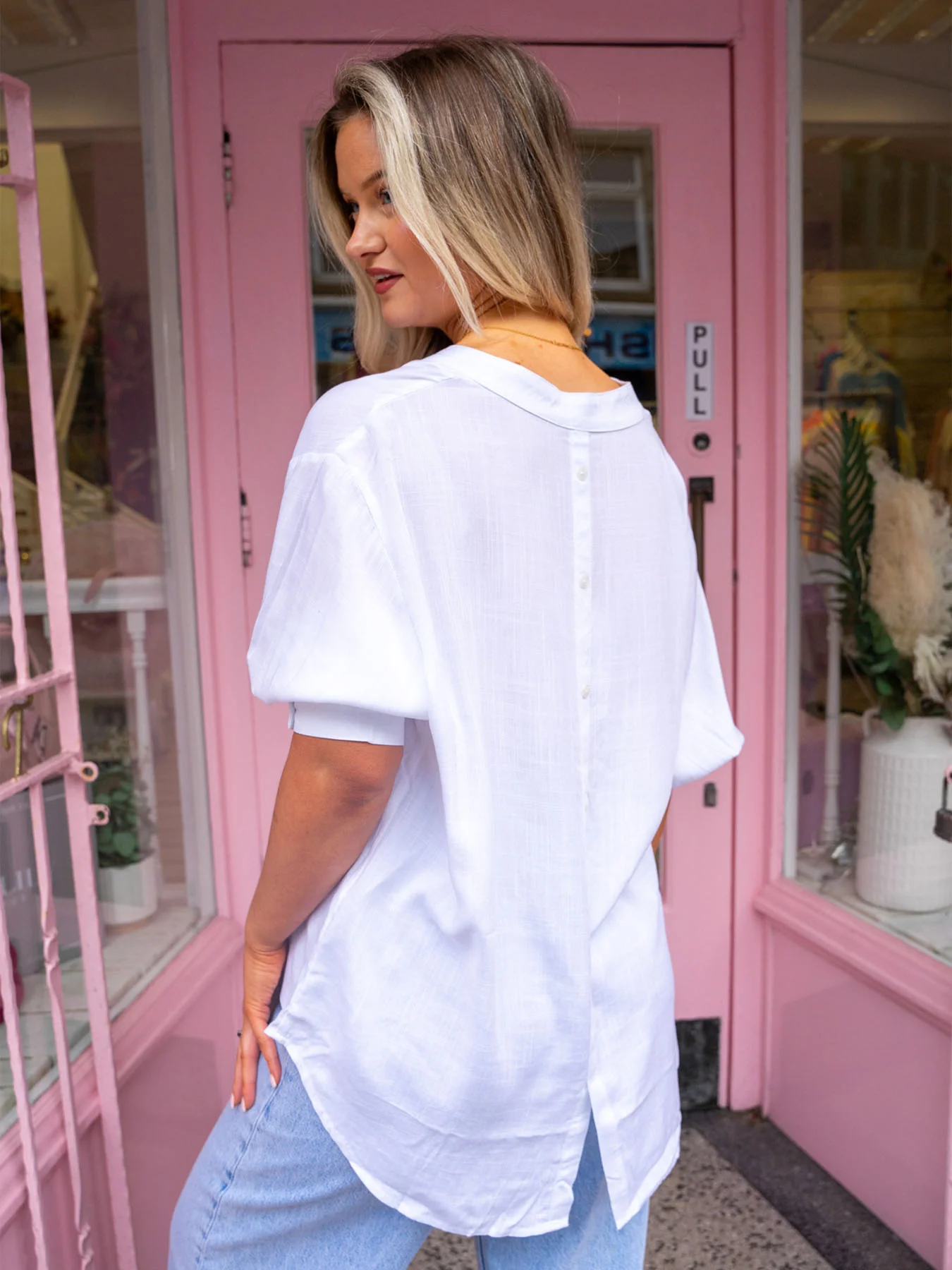 Elsie Blouse - White - Image 2