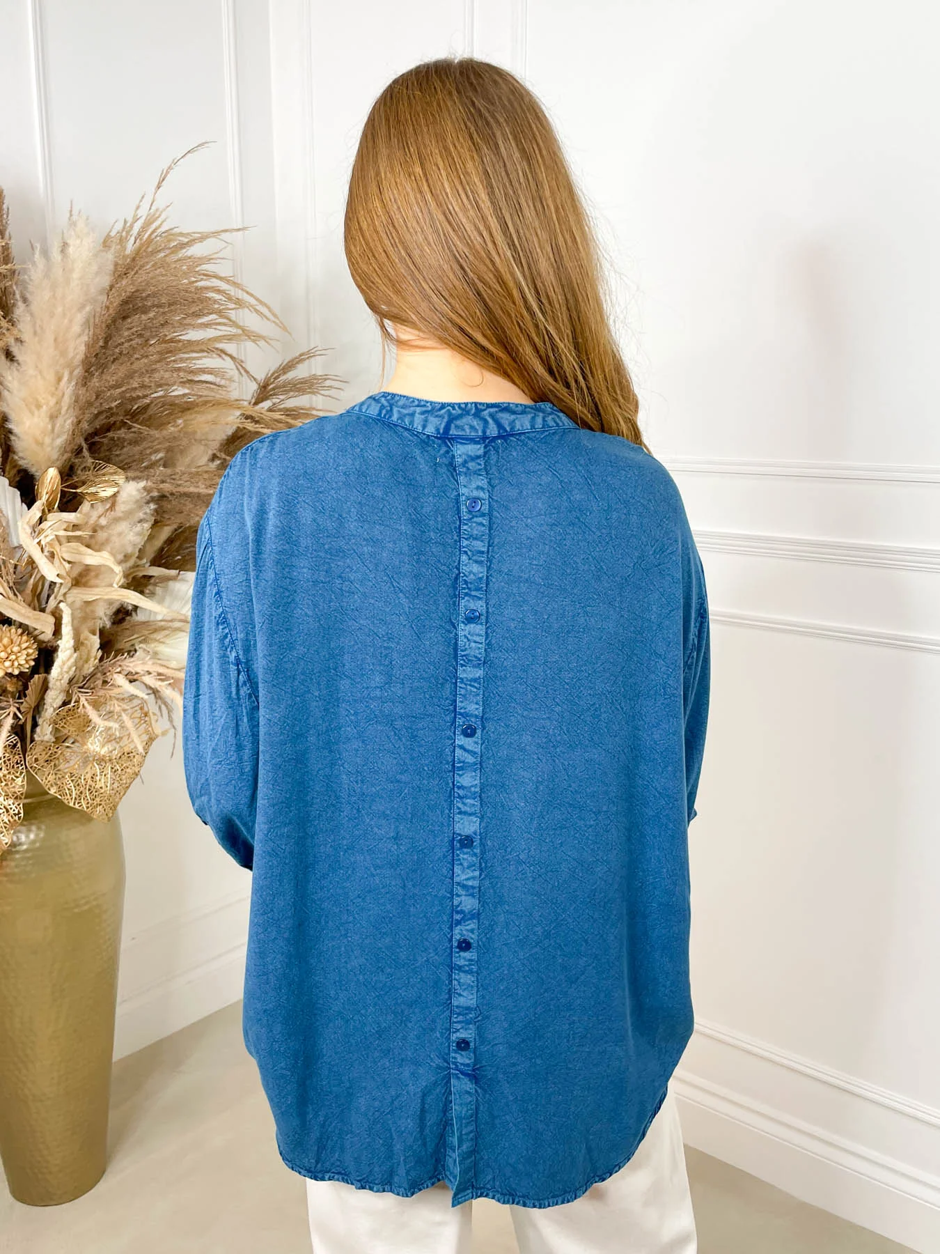 Eden Denim Blouse - Image 4