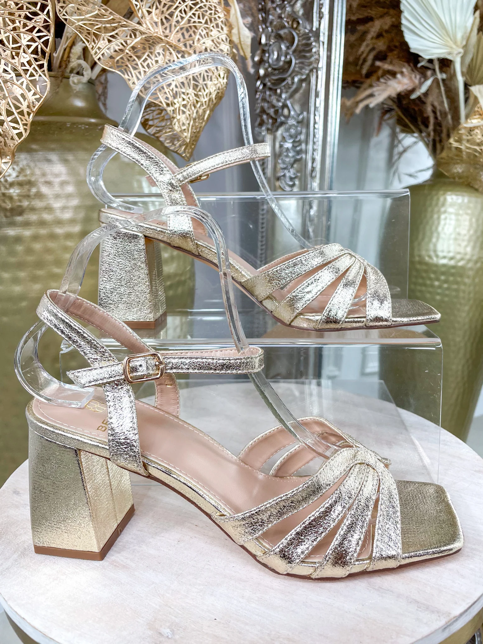 Hayley Heel - Gold - Image 3