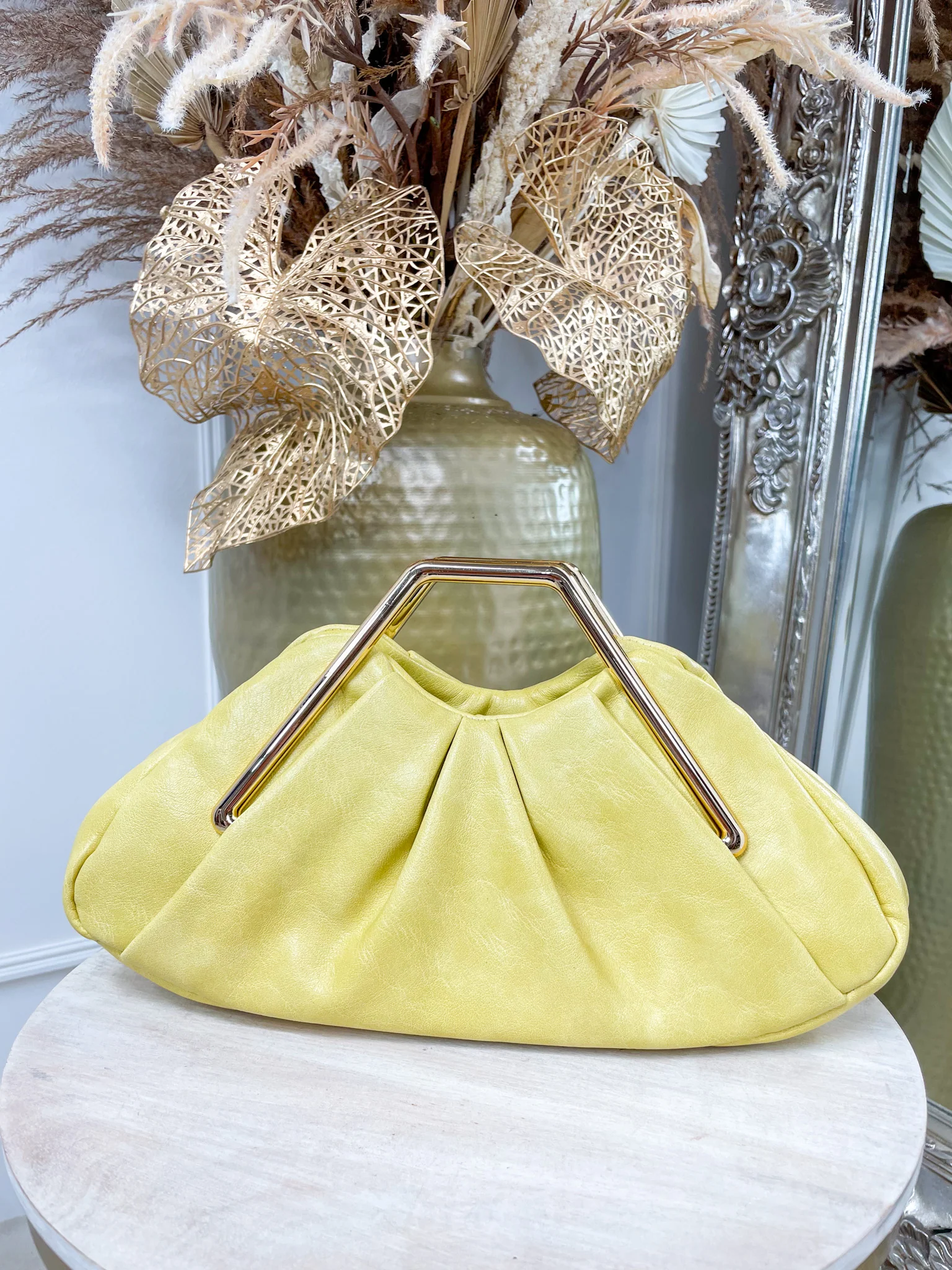 Katy Clutch - Yellow