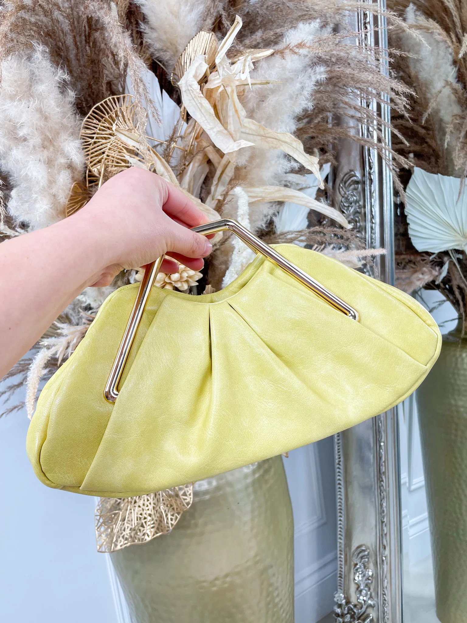 Katy Clutch - Yellow - Image 2