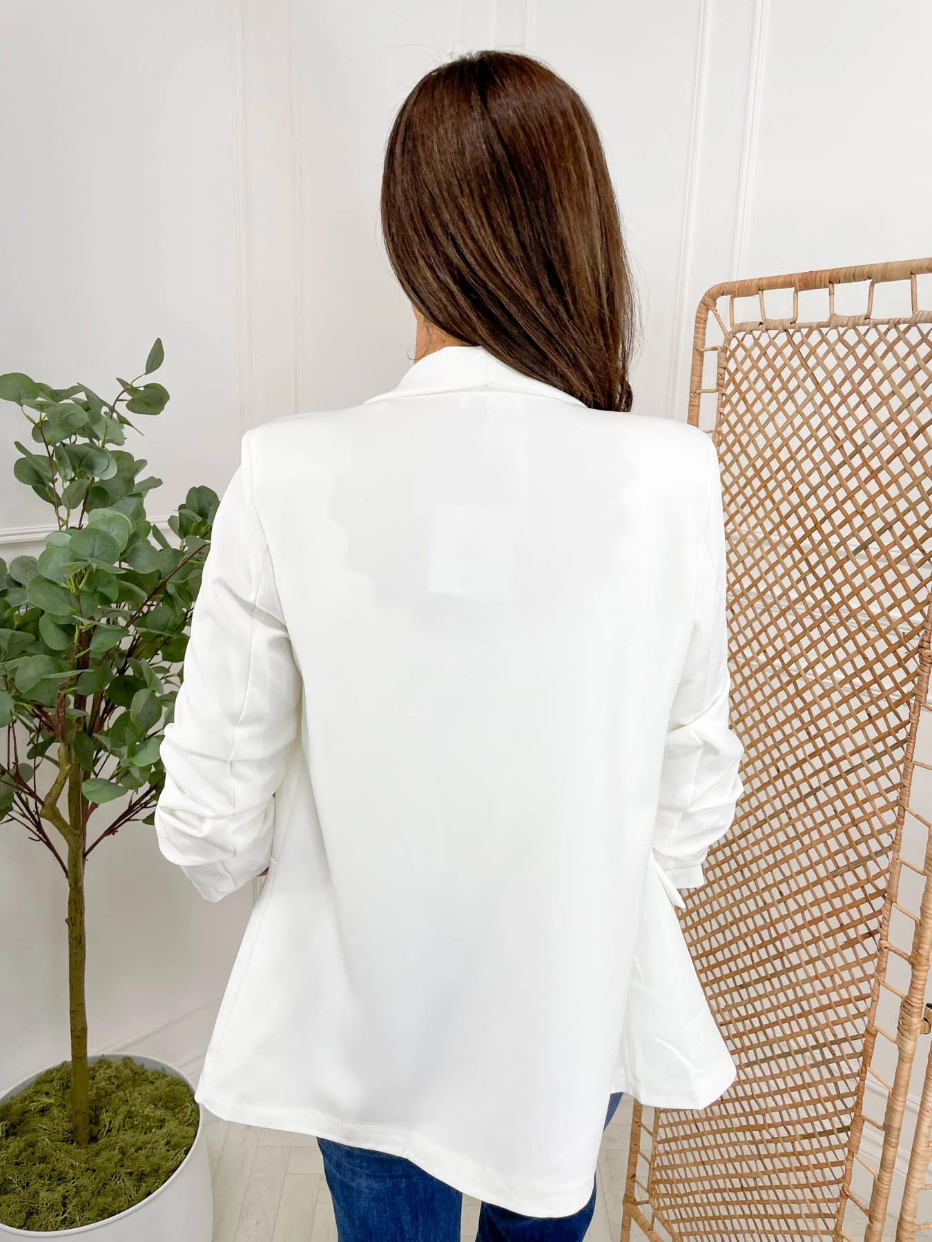 Kim Blazer - White - Image 5