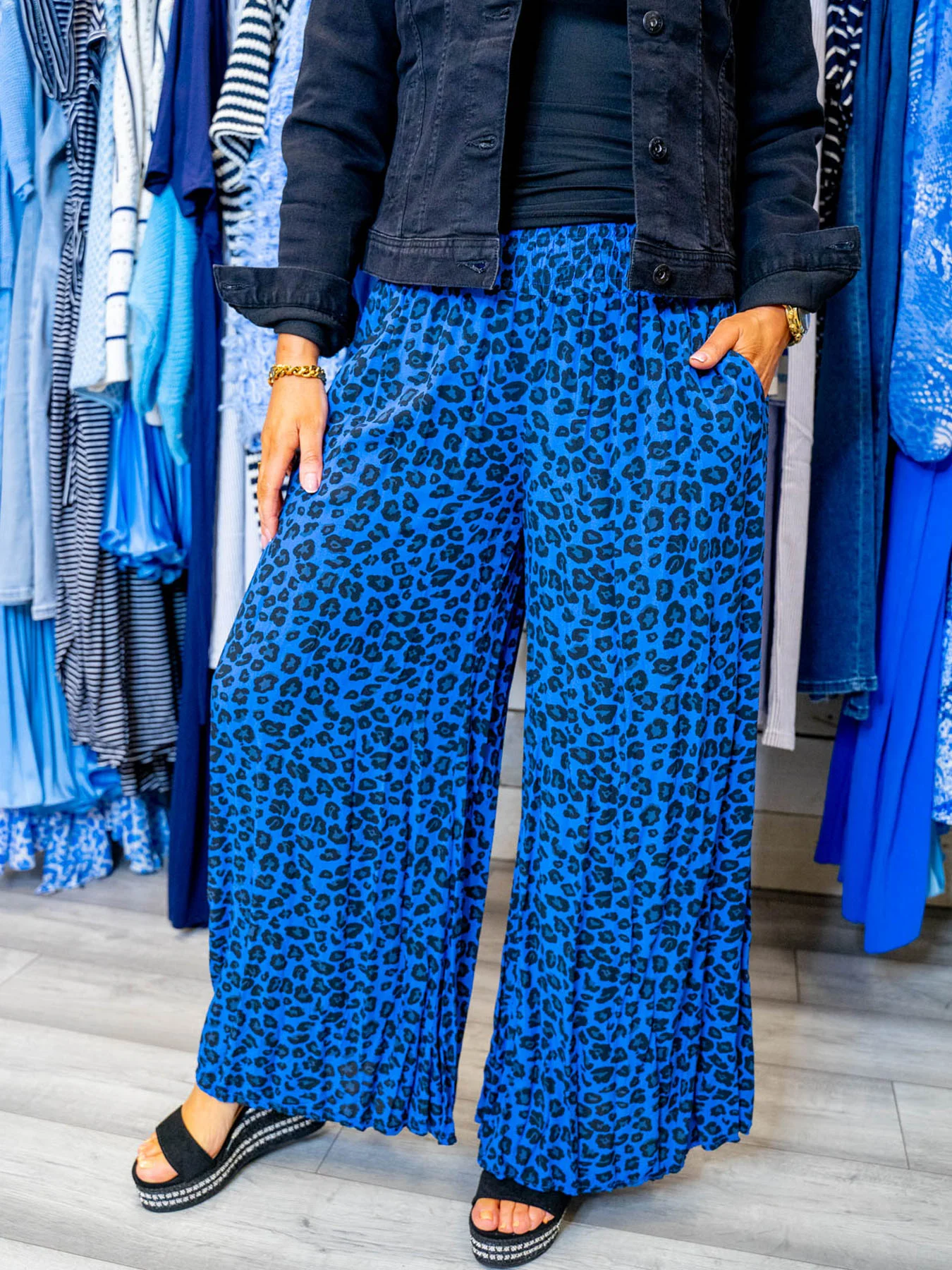 Leopard Palazzo Pant - 6 Colours