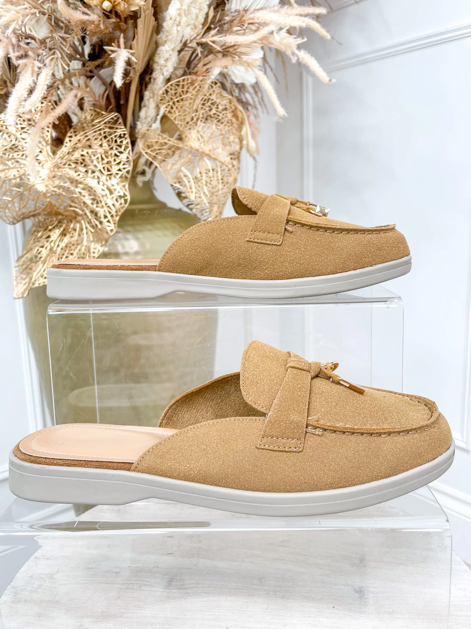 Lilah Slip-On Loafer- Tan