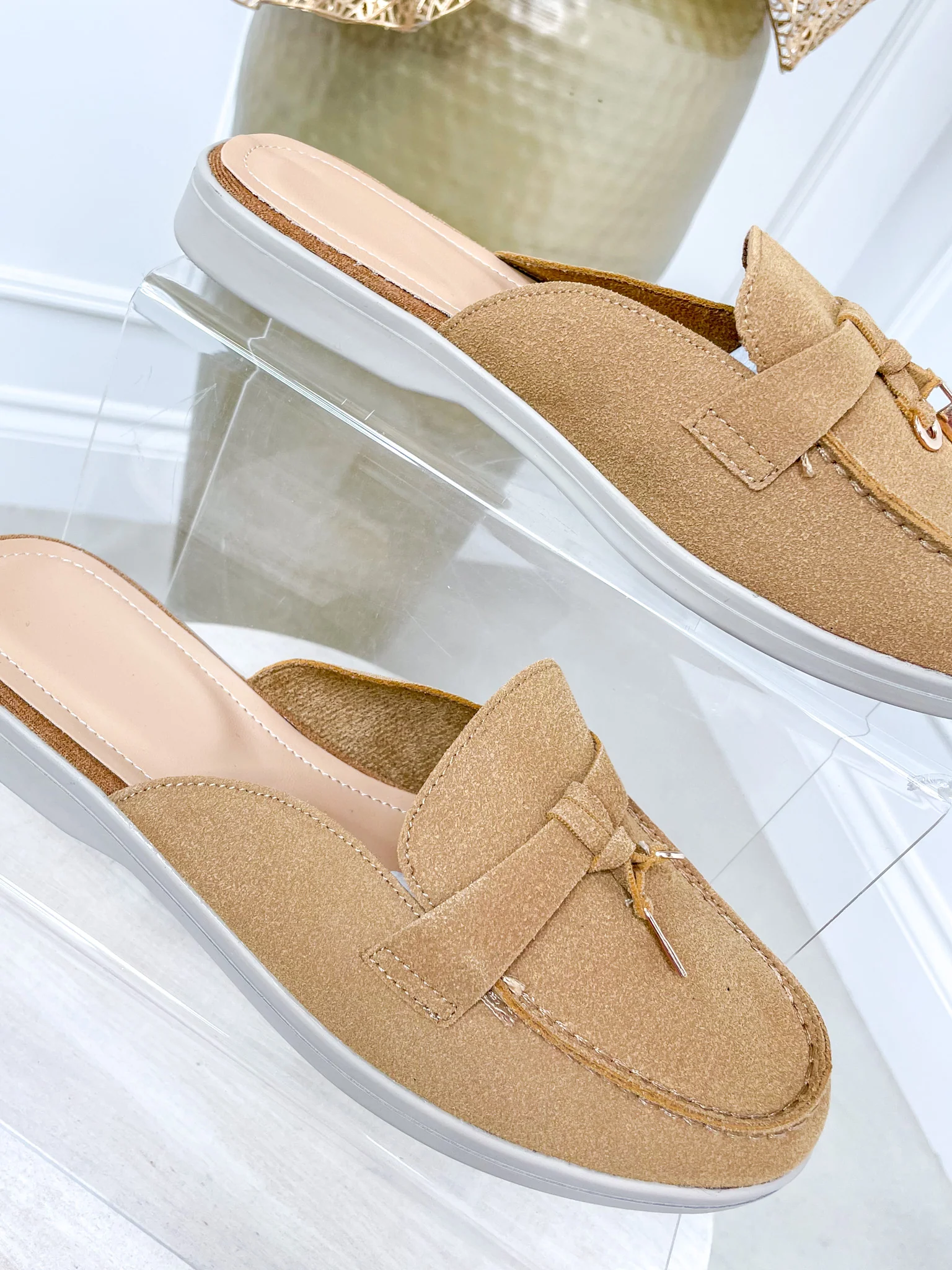 Lilah Slip-On Loafer- Tan - Image 2