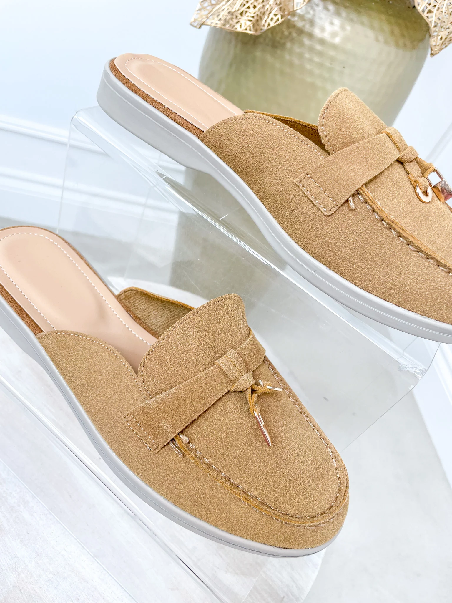 Lilah Slip-On Loafer- Tan - Image 3