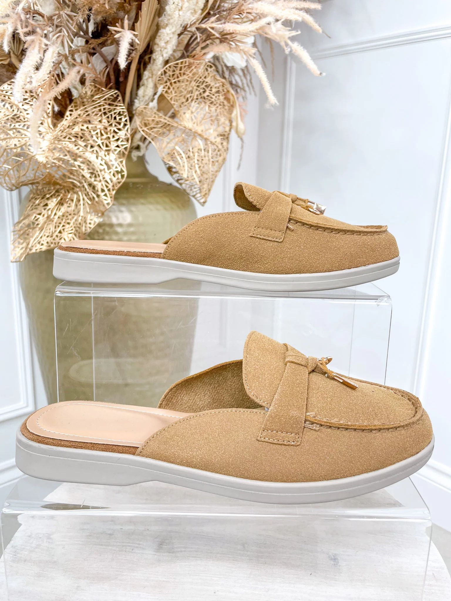 Lilah Slip-On Loafer- Tan - Image 4