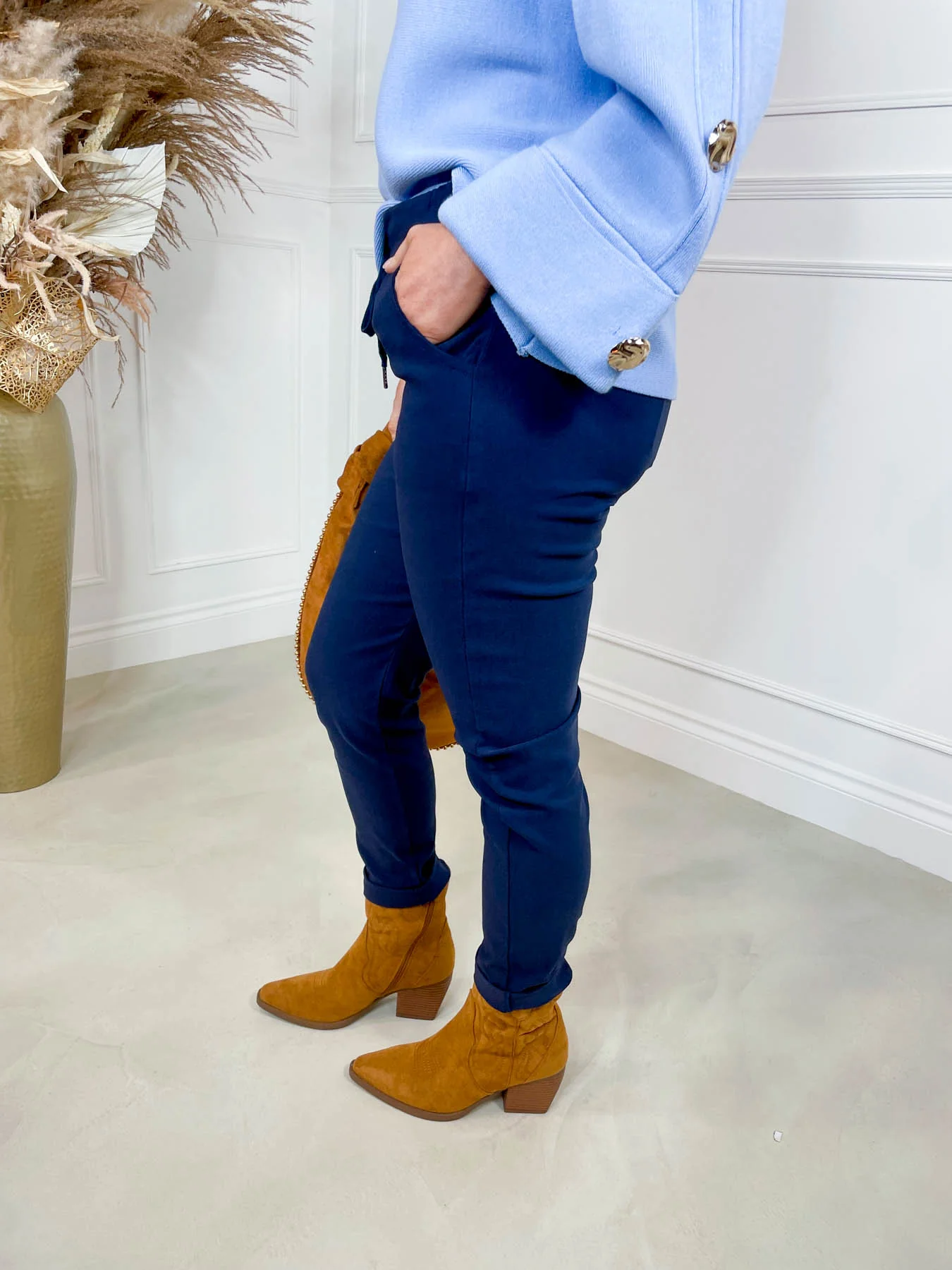 Magic Pant - Navy - Image 3