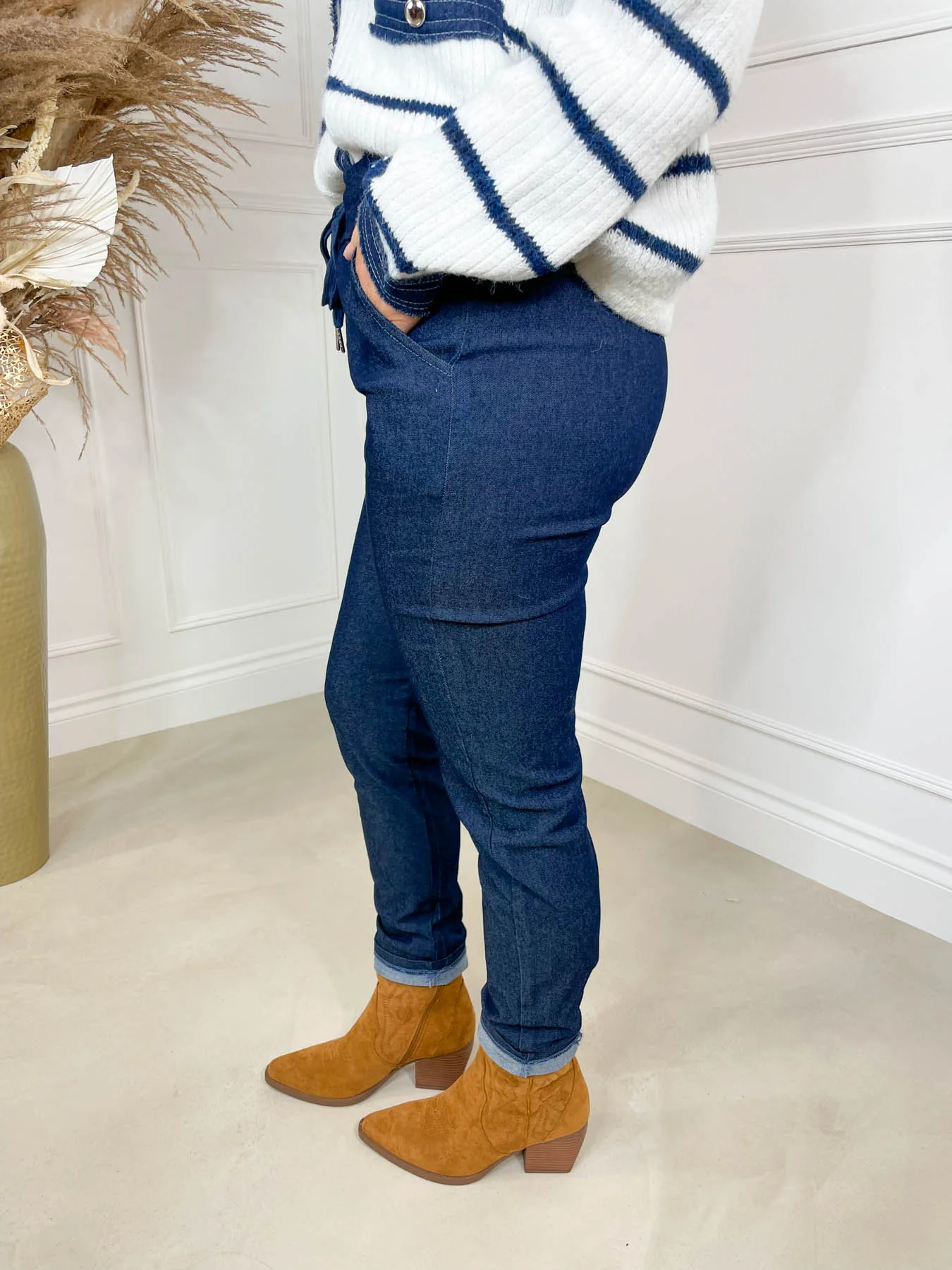 Magic Pant - Dark Denim - Image 3