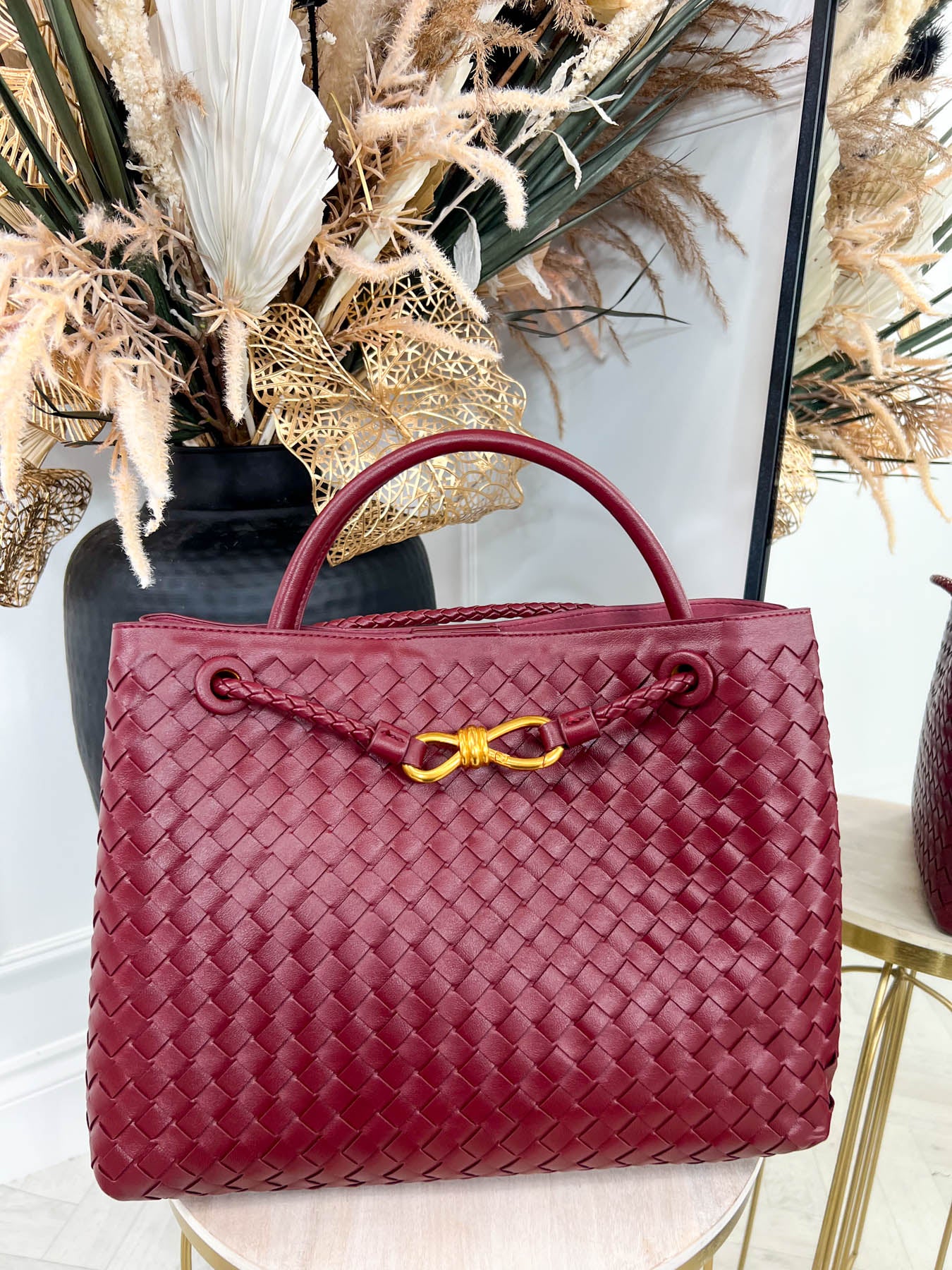 Manhattan Bag - Burgundy - Image 2