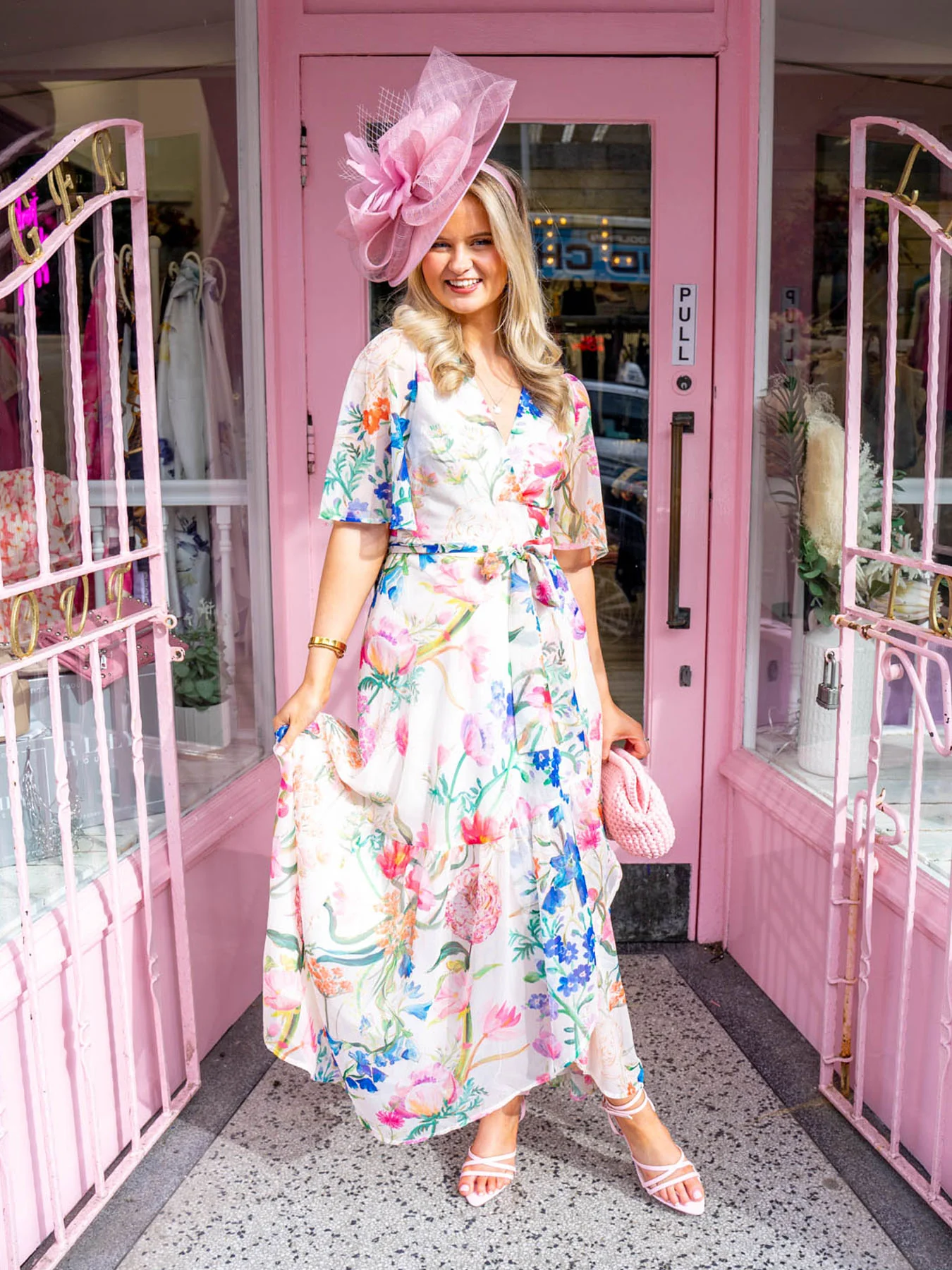 Michelle Wrap Dress by HOPE & IVY