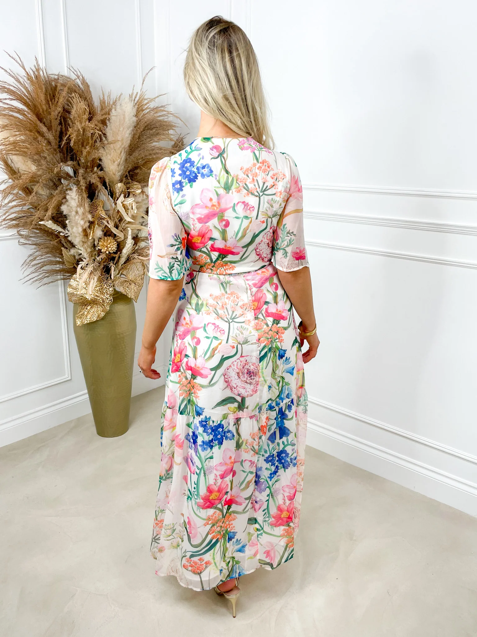 Michelle Wrap Dress by HOPE & IVY - Image 6