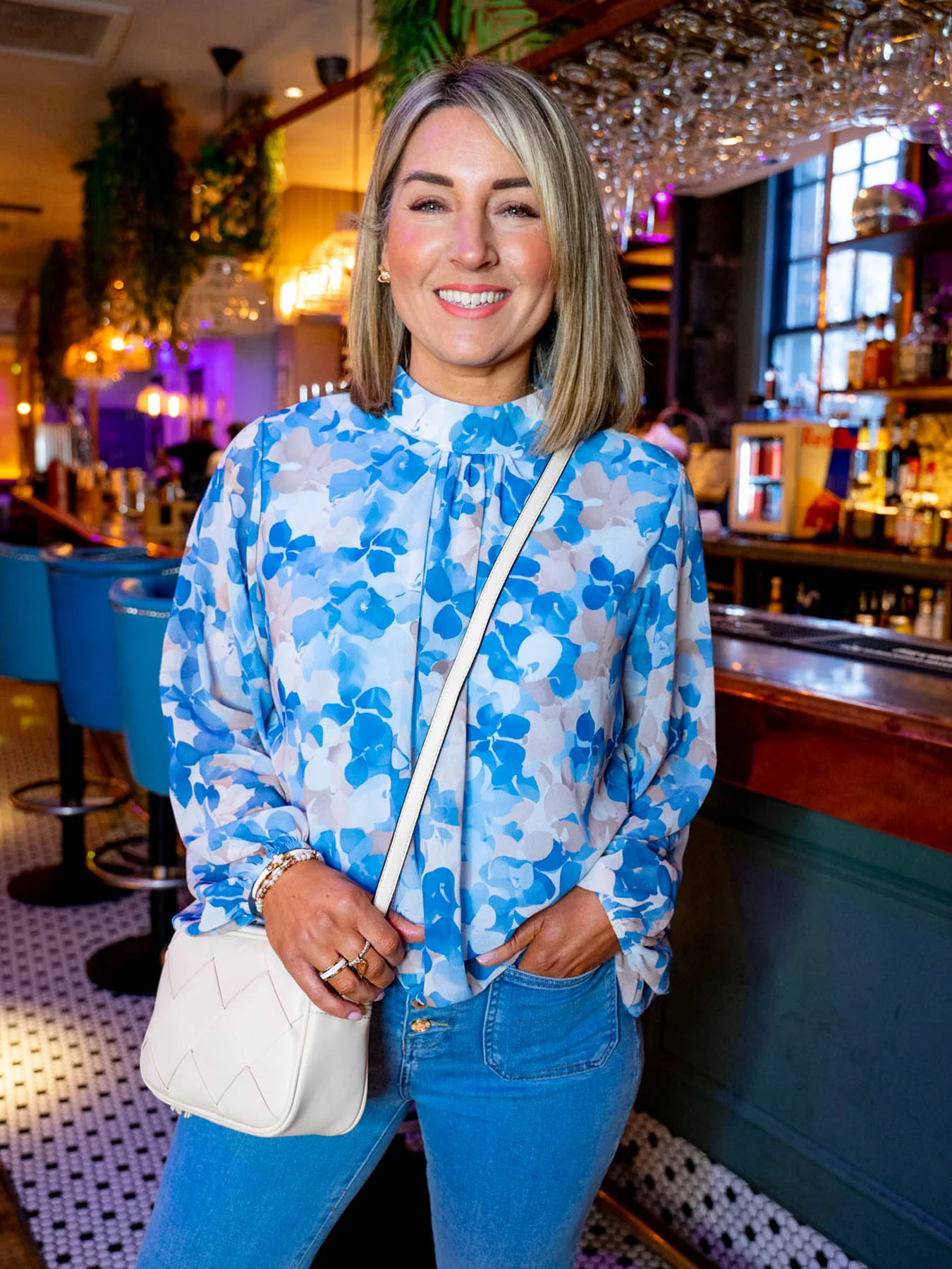 Pansy Blouse Abstract - 4 Colours - Image 3