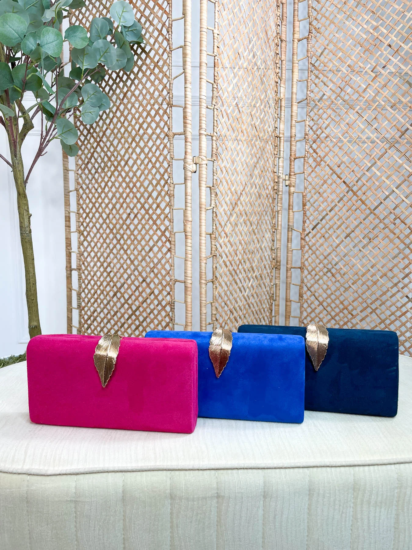 Quill clutch - 3 Colours