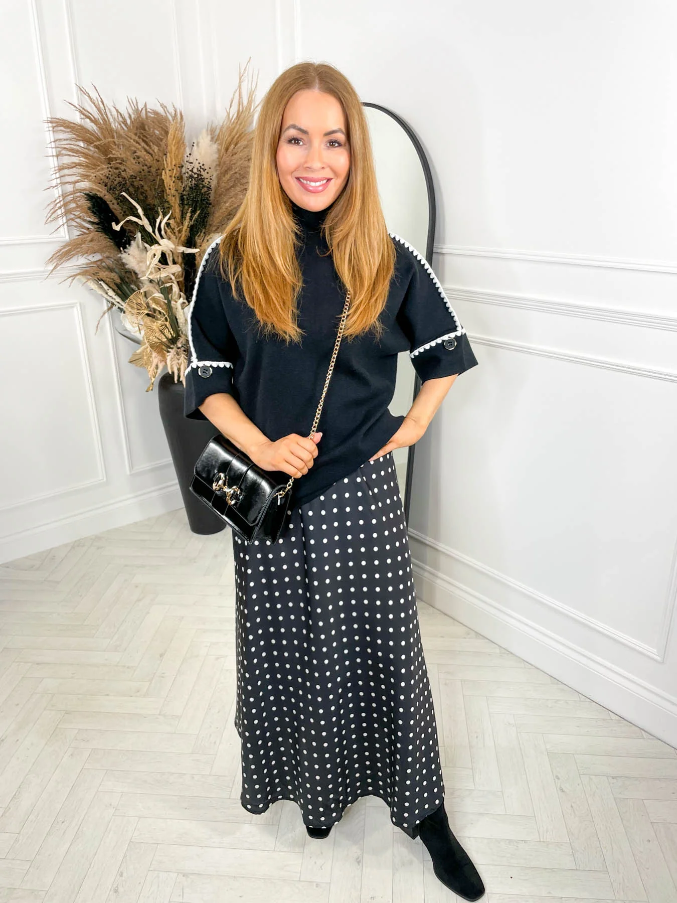 Rozanne Jumper -Black - Image 3