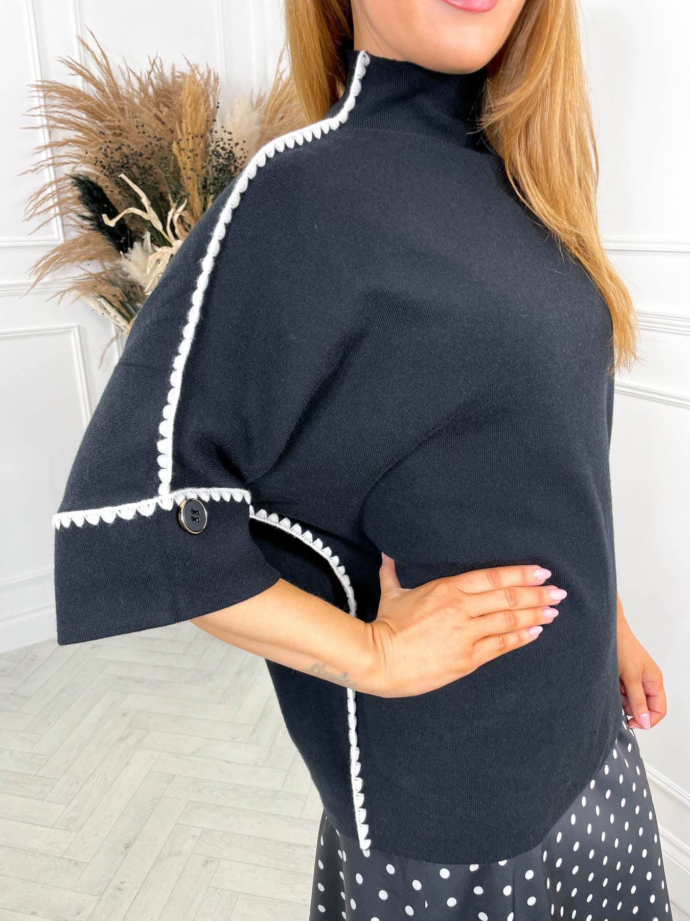 Rozanne Jumper -Black - Image 7