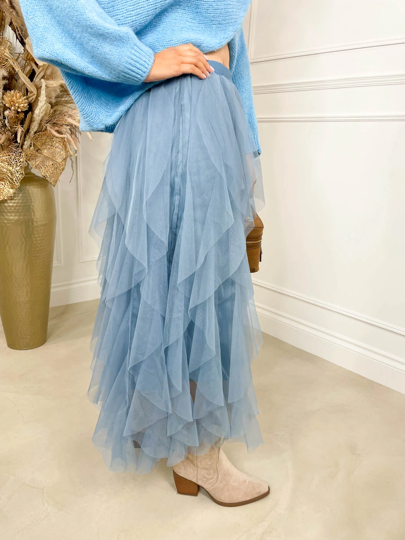 Rue Midi Skirt - Blue - Image 6