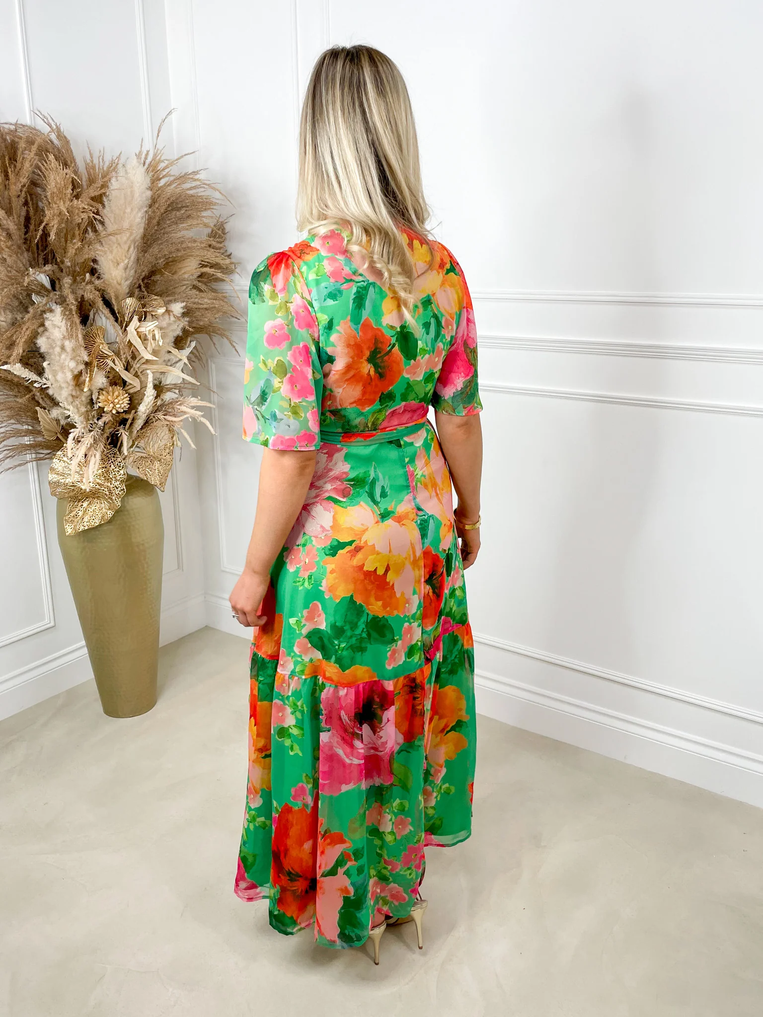 Samantha Wrap Dress BY HOPE & IVY - Image 5