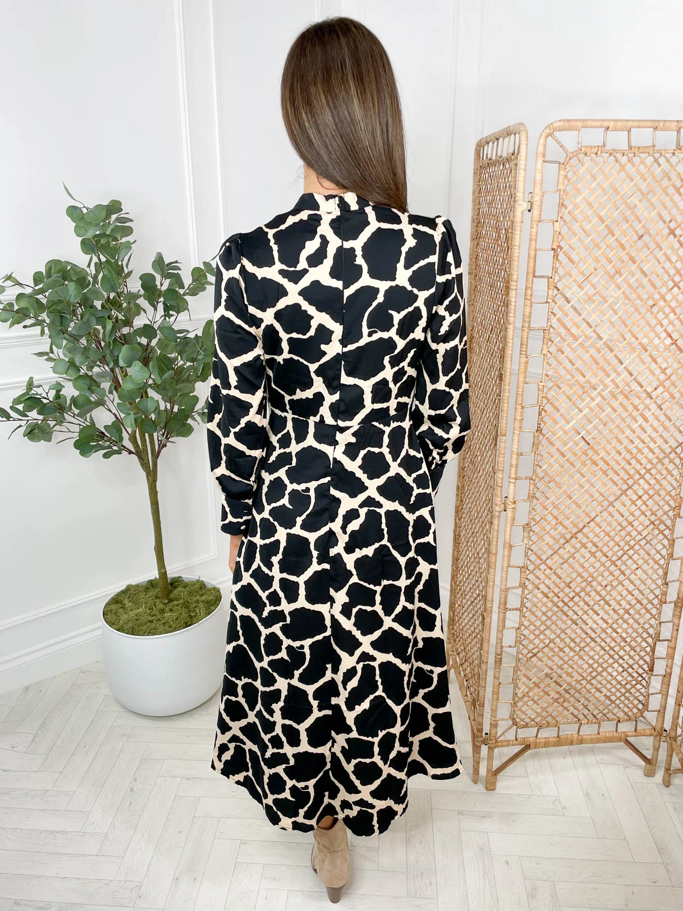 Selia Dress - Giraffe - Image 7