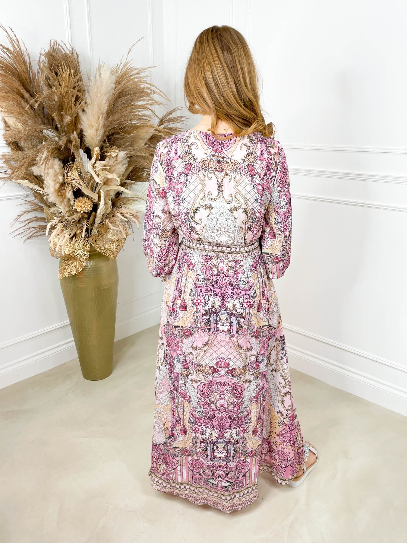 Serena Balloon Sleeve Dress - Image 6