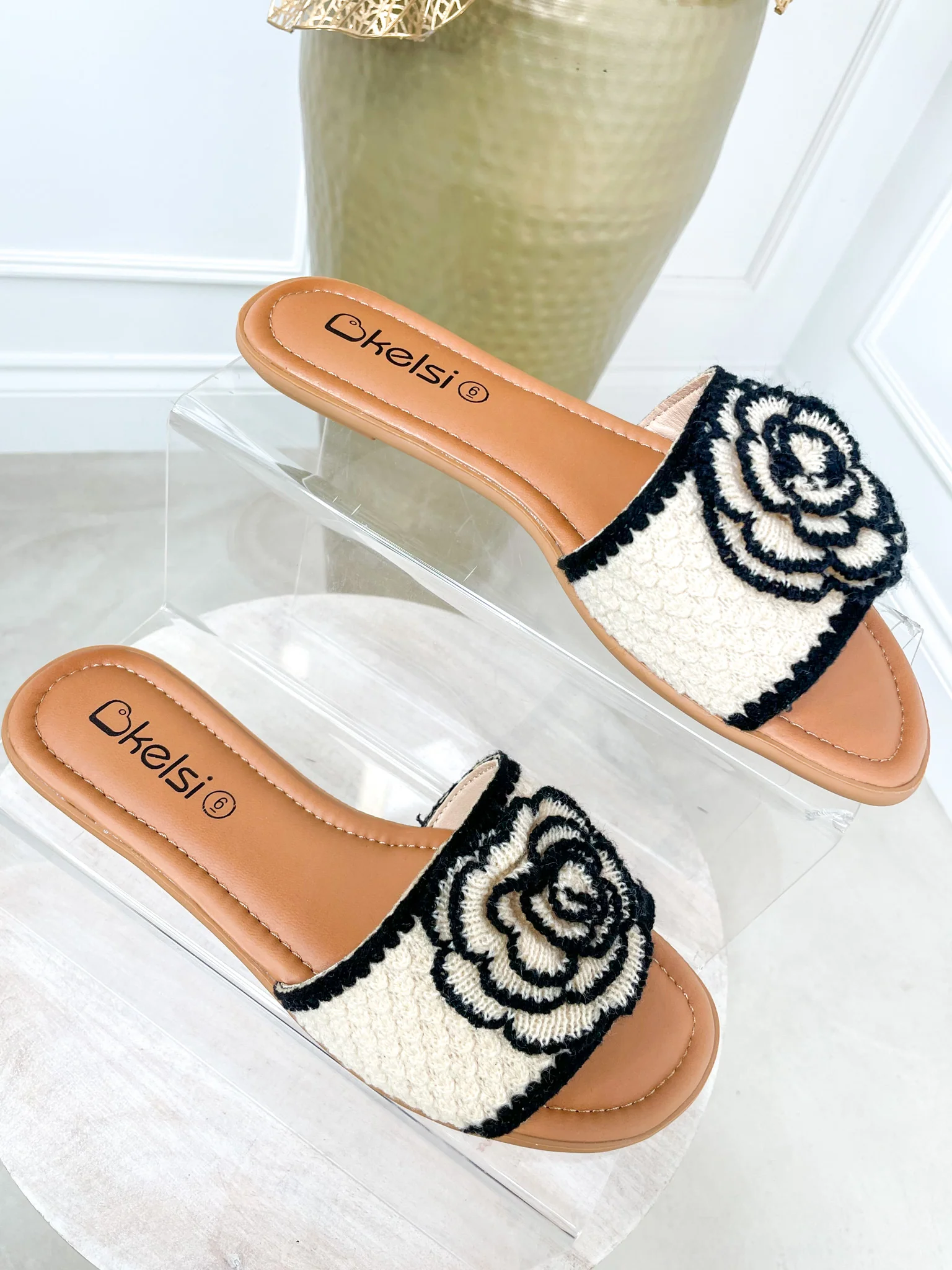 Sutton Sandal - Black Trim - Image 3