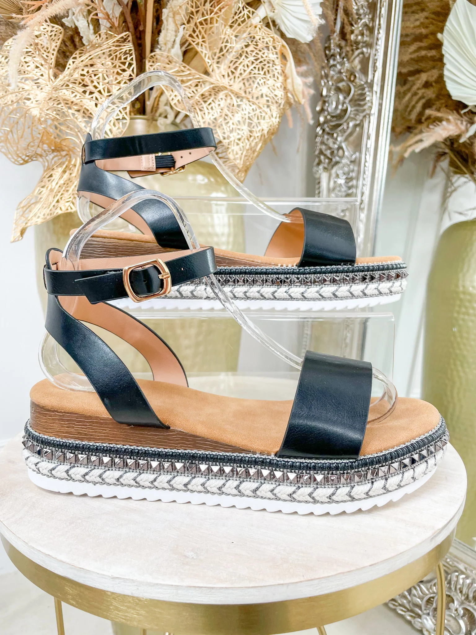 Sydney Sandal - Black - Image 3