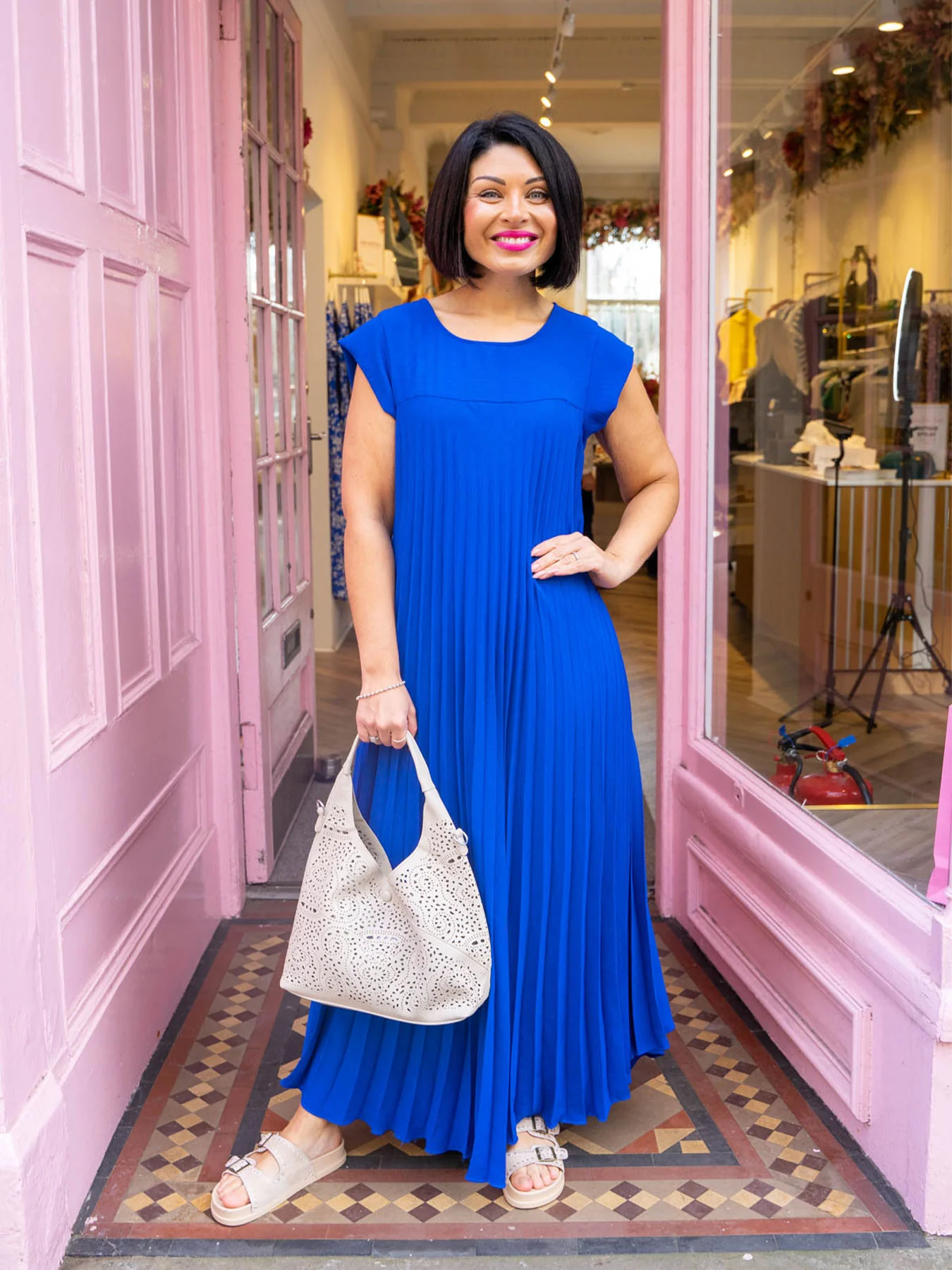 The Everyday Dress - Cobalt Blue