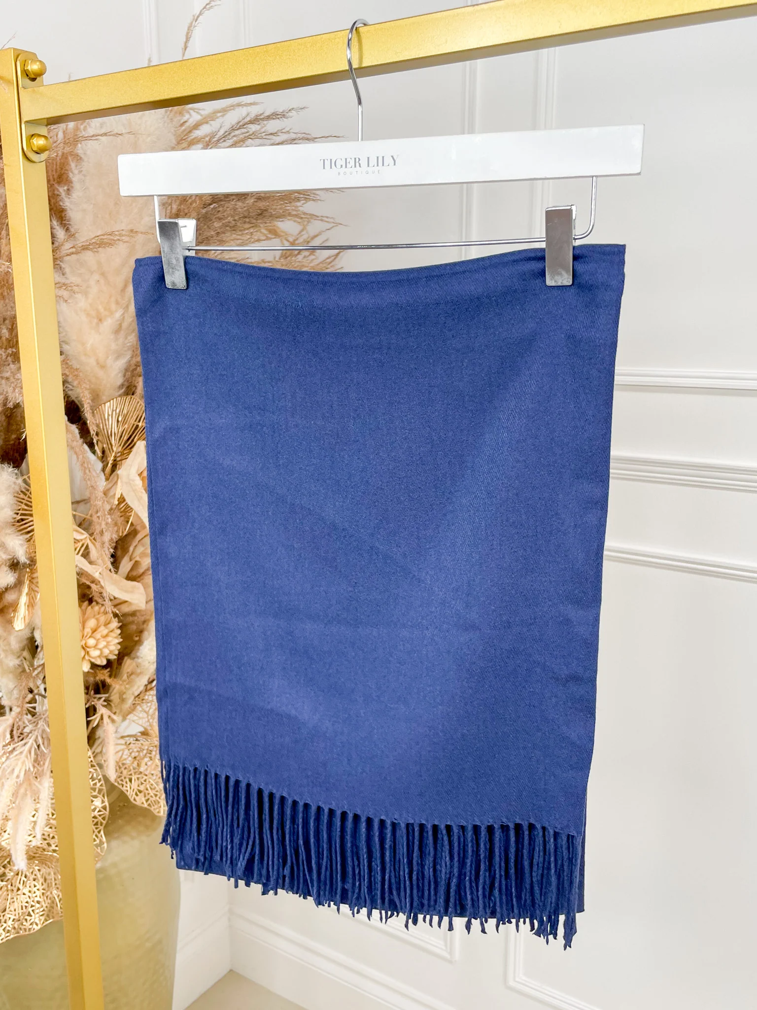 TLB Pashmina - Navy