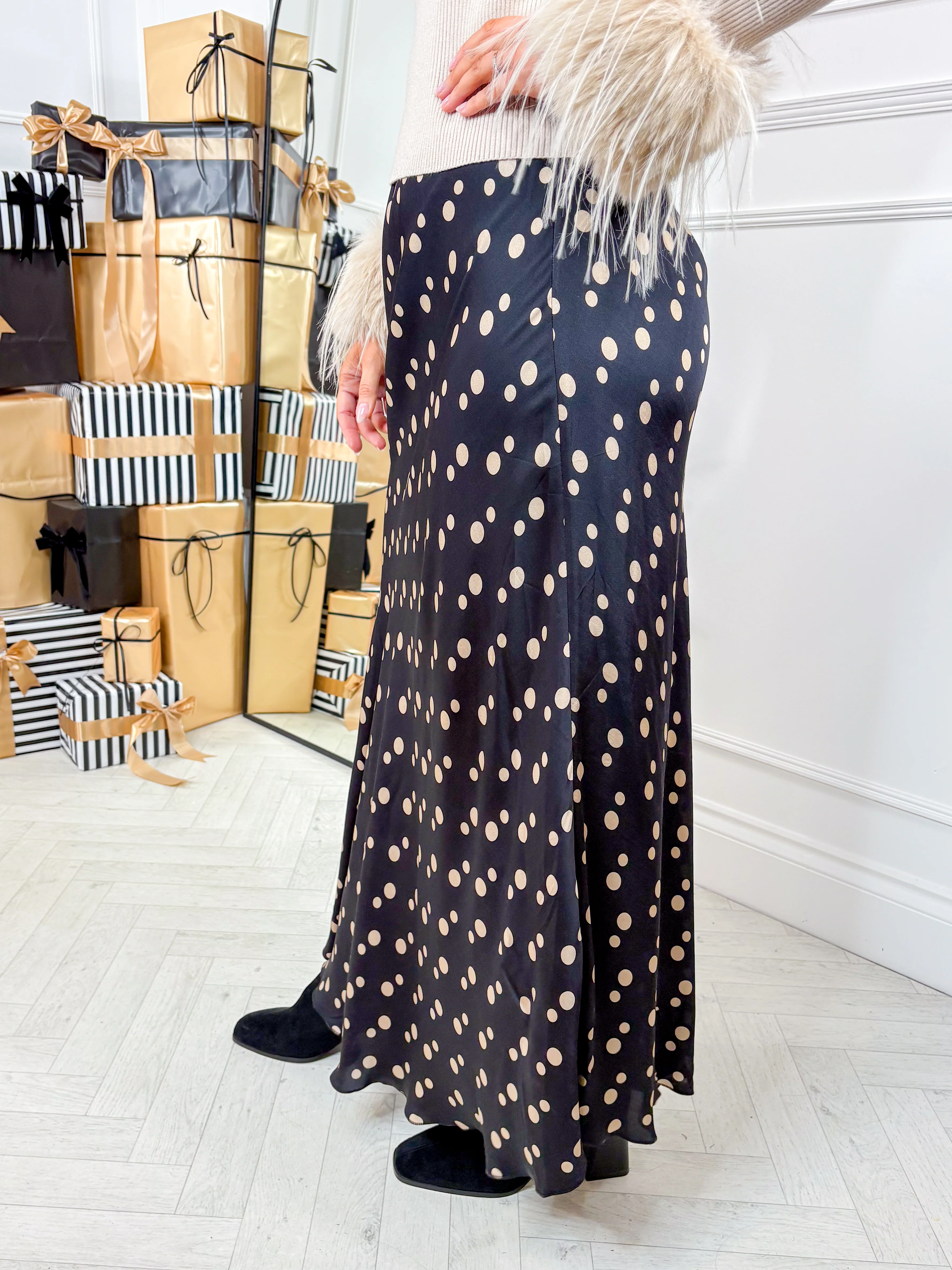 Valerie Polka Dot Skirt - Image 4